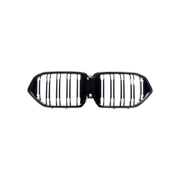 MTuning Grill sportowy podwójne żeberka Gloss Black BMW X6 G06 F96 2019-obecnie