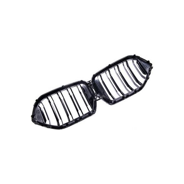 MTuning Grill sportowy podwójne żeberka Gloss Black BMW X6 G06 F96 2019-obecnie