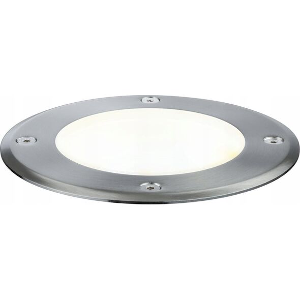 Paulmann Oprawa dogruntowa Plug & Shine FLOOR regulowana 20st. 6W 3000K 428lm IP67 24V srebrny / metal