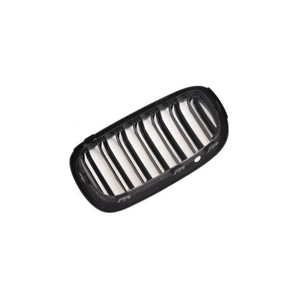 MTuning Grill sportowy podwójne żeberka Gloss Black BMW X5 F15 F85 X6 F16 F86 2013-2018