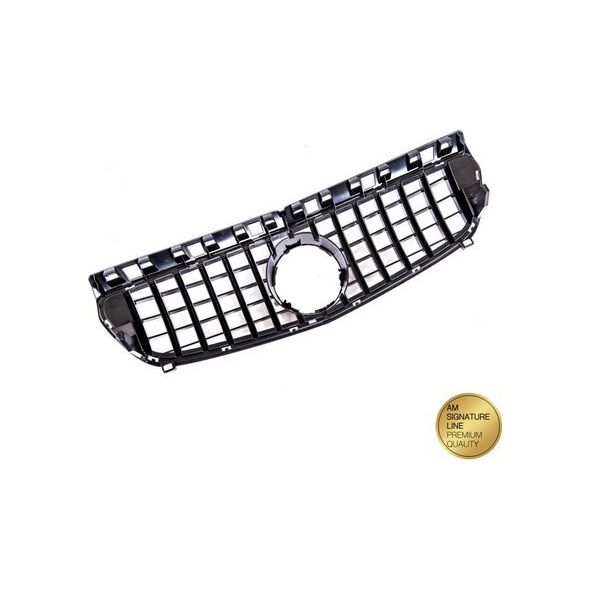 MTuning Grill sportowy GT Chrome & Black MERCEDES A-Class W176 przed liftem 2012-2015