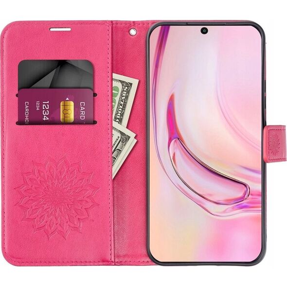 OEM Kabura MEZZO Book do SAMSUNG A35 5G mandala magenta