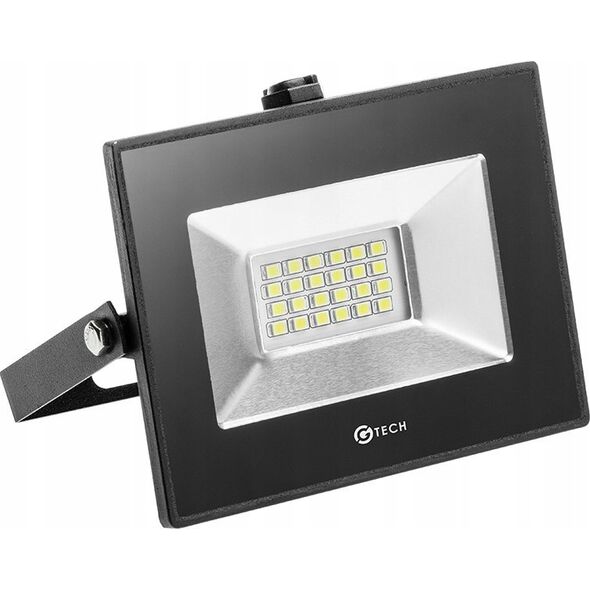Naświetlacz GTV Naświetlacz LED GTV G-Tech GT-FCX20W-64 20W 1400lm 6400K IP65 czarny