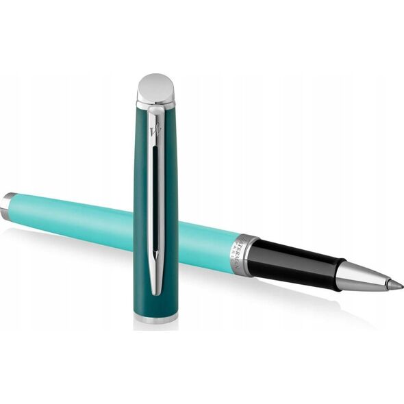 Waterman WATERMAN Roller Hemisphere Colour Blocking Green C.C. F sch. Geschenkbox