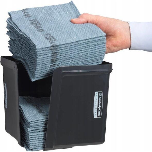 Kimberly-Clark Kimberly-Clark Professional Wypall - Dozownik do ściereczek składanych w 1/4 - szary