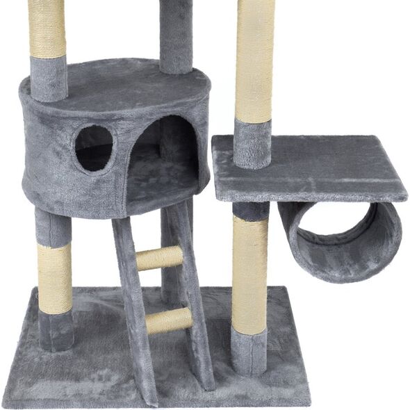 Funfit Didelė kačių draskyklė Funfit Home and Office, pilka, 220 cm