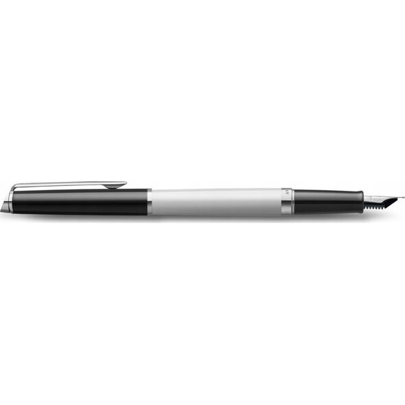 Waterman WATERMAN Füllfederhalter Hémisphère Blocking BW C.C.Blau F Geschenkbox