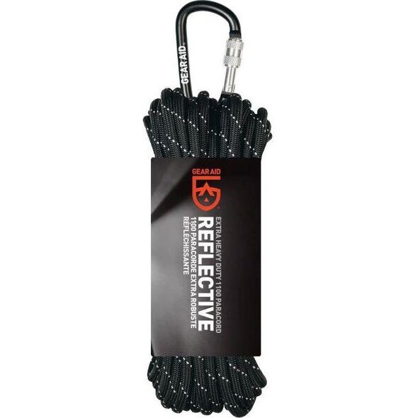 Gear Aid GearAid 550 Paracord Refl. Black 9m Utility Line