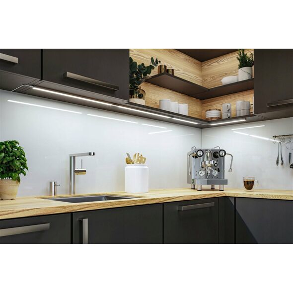 Paulmann Zestaw opraw podszafkowych SET LINE DIM PIR 2x4W 2x350lm 350mm 30000K 230V chrom matowy / aluminium