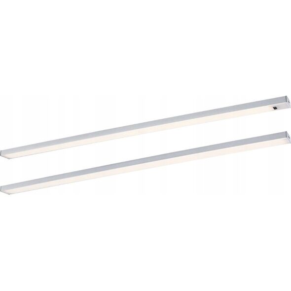 Paulmann Zestaw opraw podszafkowych SET LINE DIM PIR 2x6W 2x500lm 550mm 3000K 230V chrom matowy / aluminium