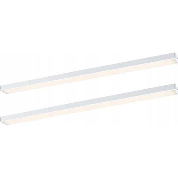 Paulmann Zestaw opraw podszafkowych LED LINE DIM PIR 2x4W 2x350lm 350mm 30000K 230V biały matowy / aluminium