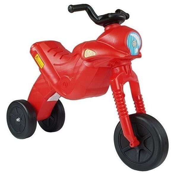 LeanToys Motorek Biegowy Trójkołowy Enduro Jeździk Czerwony 5045
