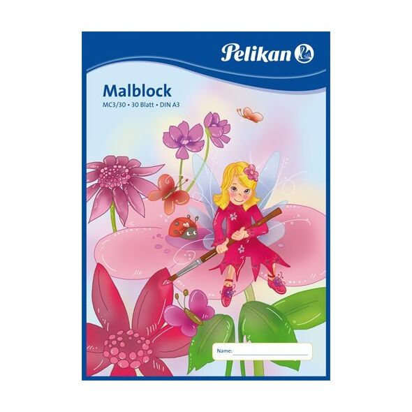 Pelikan Pelikan Malblock     A3  70g/m  30 Bl. MC3/30  chlorfrei wei