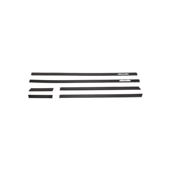 MTuning Listwy boczne czarne zestaw 6 sztuk BMW 5 E39 1995-2003