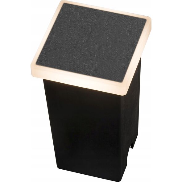 Kinkiet Azzardo Azzardo Alf Square AZ4465 kinkiet lampa ścienna 1x3W LED 3000K czarny/biały
