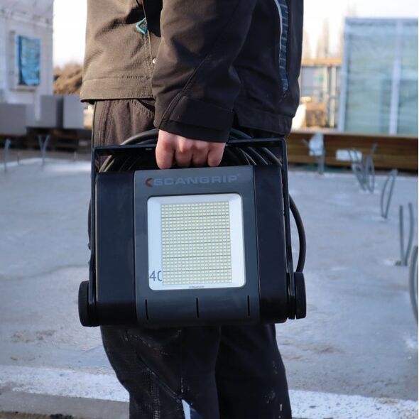 Scangrip Lampa do oświetlania dużych obszarów roboczych 40000 lm SITE LIGHT 40 03.5268