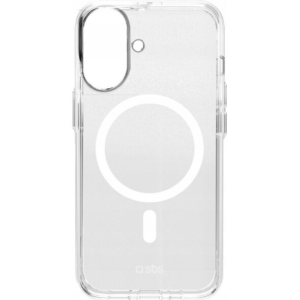 SBS Mobile Etui SBS Extreme Mag D3O MagSafe do iPhone 16 - przezroczyste