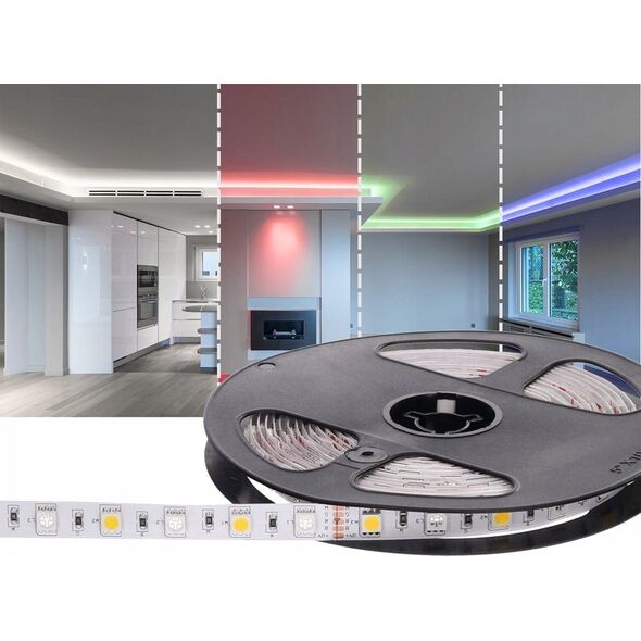 Taśma LED Prescot Prescot PR024-100-10-RGB+WW taśma LED biała