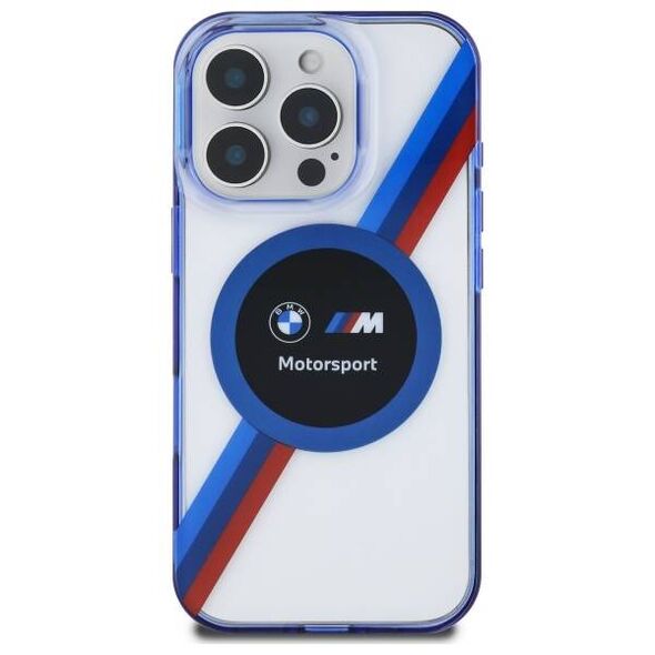 Original Case IPHONE 16 PRO MAX BMW Hardcase Motosport IML Circle MagSafe (BMHMP16X23HTPUT) transparent 3666339325596