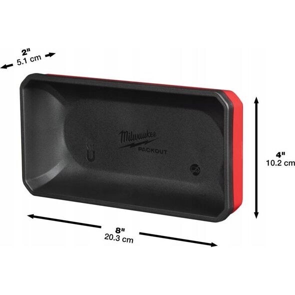 Milwaukee MILWAUKEE PACKOUT POJEMNIK MAGNETYCZNY 10cm x 20cm