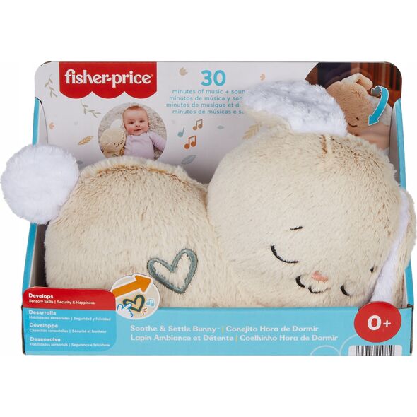 Fisher Price Przytulanka Sensimals Śpiący Króliczek Usypiacz-Uspokajacz Fisher Price