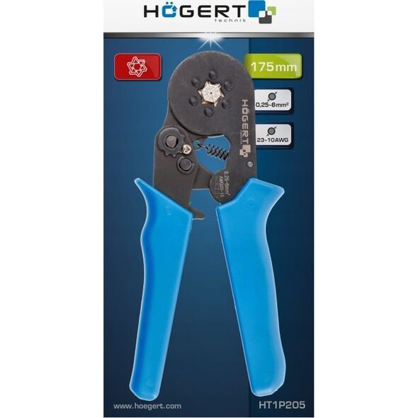 Högert Technik HOGERT SZCZYPCE DO ZACISKANIA TULEJEK CIENKOŚCIENNYCH HEX