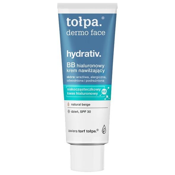 Tołpa Dermo Face Hydrativ BB Hialuronowy krem nawilżający na dzień SPF 30 40ml