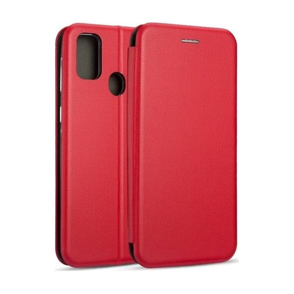 Etui Book Magnetic Samsung M21 M215 czerwony/red