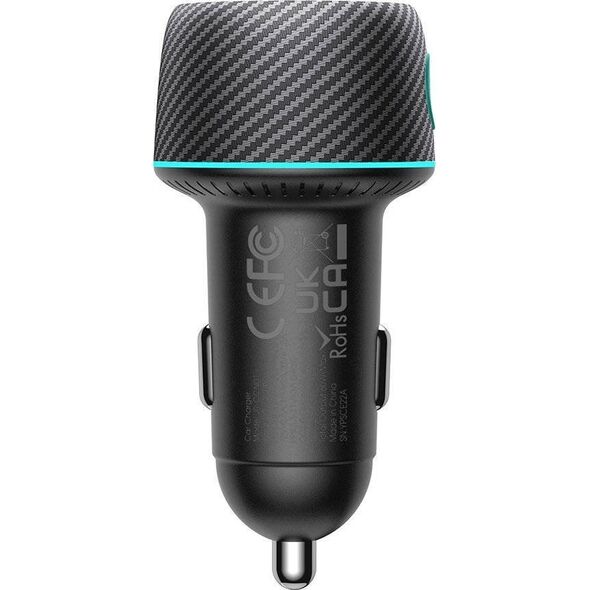 Ładowarka Joyroom Ładowarka samochodowa Joyroom JR-CCN01 USB-C + USB-A 60W czarna