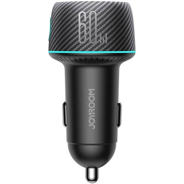 Ładowarka Joyroom Ładowarka samochodowa Joyroom JR-CCN01 USB-C + USB-A 60W czarna
