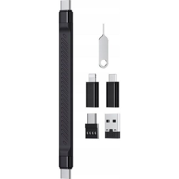 JJC Etui + Czytnik Kart SD MicroSD TF na USB TYPE-C USB-C 3.1 MicroUSB 300 MB/s / MFCC-1