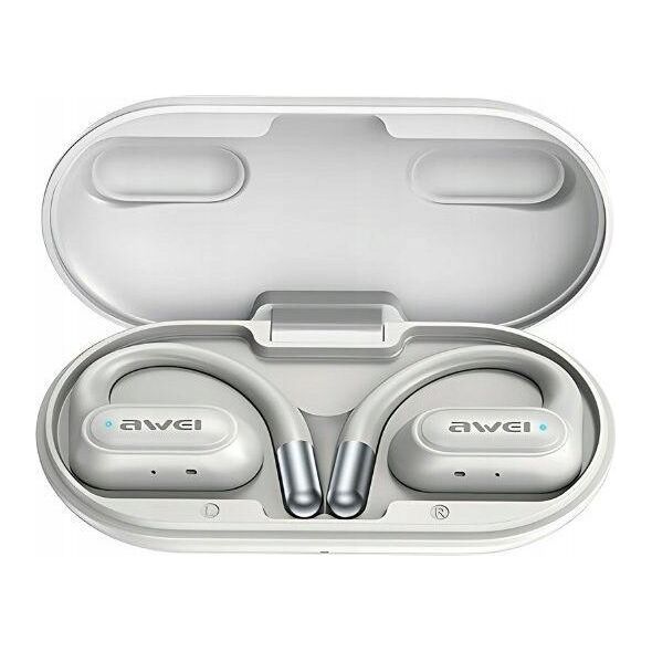 Słuchawki Awei AWEI Bluetooth 5.4 headphones OWS T93 + docking station white