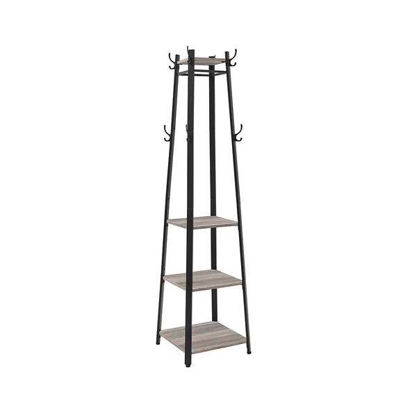 Vasagle Coat Rack with 3 Shelves 43 x 43 x 180 cm (LCR080B02) (VASLCR080B02) έως 12 άτοκες Δόσεις