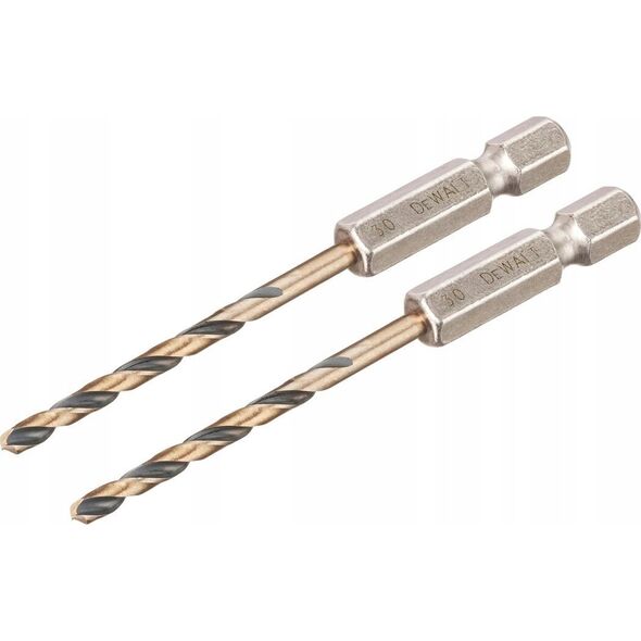 Wiertło Dewalt wiertło 3.0mm black and gold hex x2