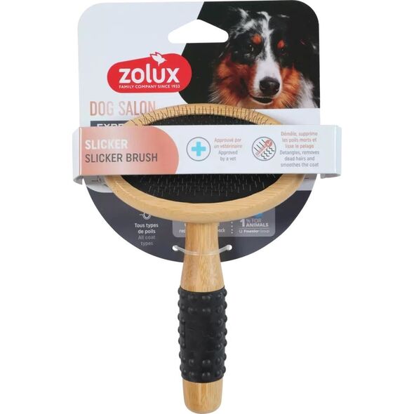 ZOLUX Szczotka pudlówka drewniana dla psa DOG SALON