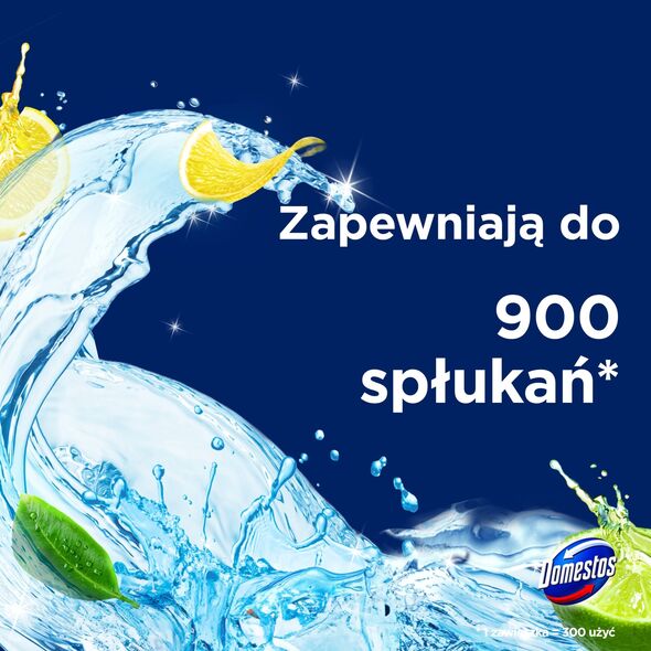 Zawieszka do WC Domestos Power 5 50g Lime (3)