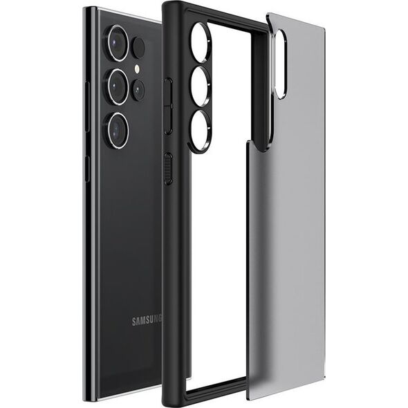Spigen Etui Ultra Hybrid, frost black - Samsung Galaxy S24 Ultra