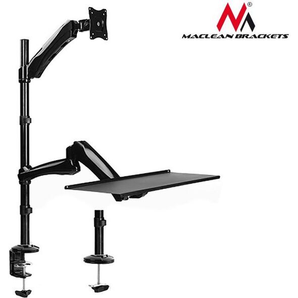 Maclean Uchwyt biurkowy na monitor 13" -27" (MC-681)