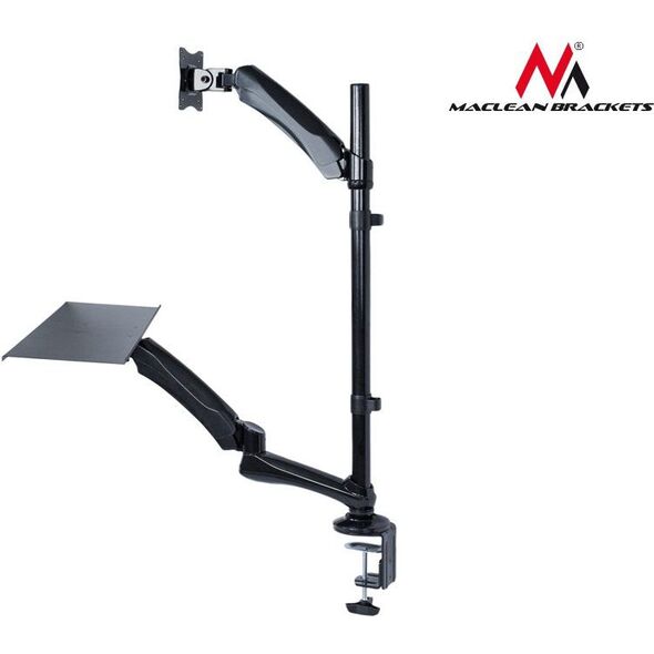 Maclean Uchwyt biurkowy na monitor 13" -27" (MC-681)