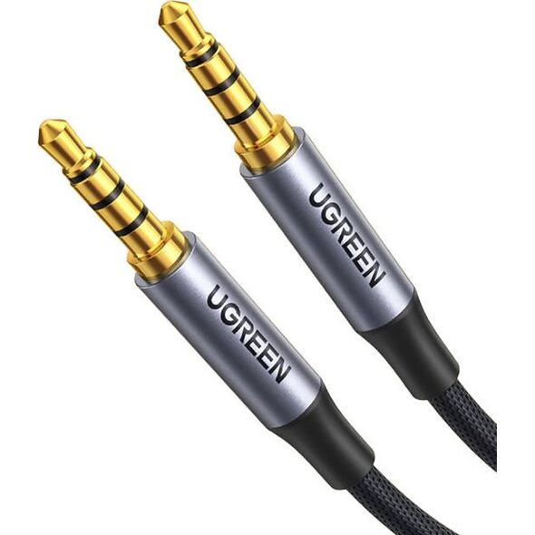Kabel Ugreen Jack 3.5mm - Jack 3.5mm 2m czarny (UGR1187BLK)