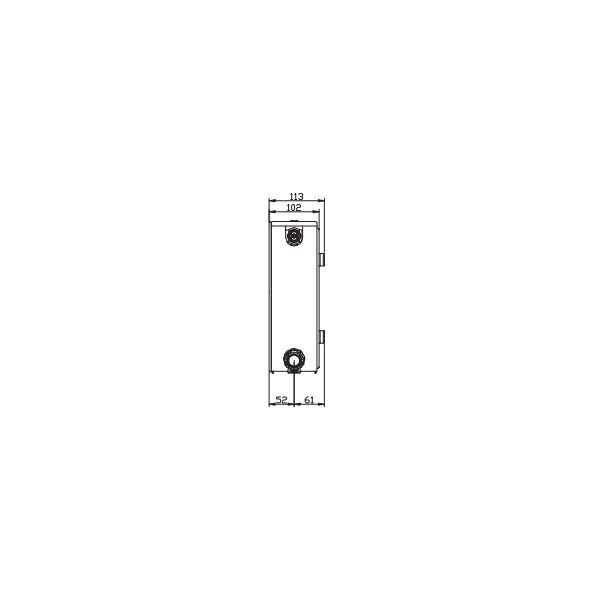 Stelrad Grzejnik dekoracyjny Planar Style z gładkim panelem czołowym Typ 22 50 x 140cm (GR-ST-PS-22/50/140)