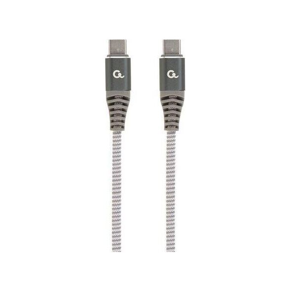 Kabel USB Gembird USB-C - USB-C 1.5 m Szary (CC-USB2B-CMCM60-1.5M)
