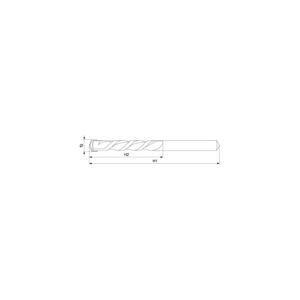 Κυλινδρικό τρυπάνι σκυροδέματος Yato 12mm (YT-4379) 3030211 5906083943799