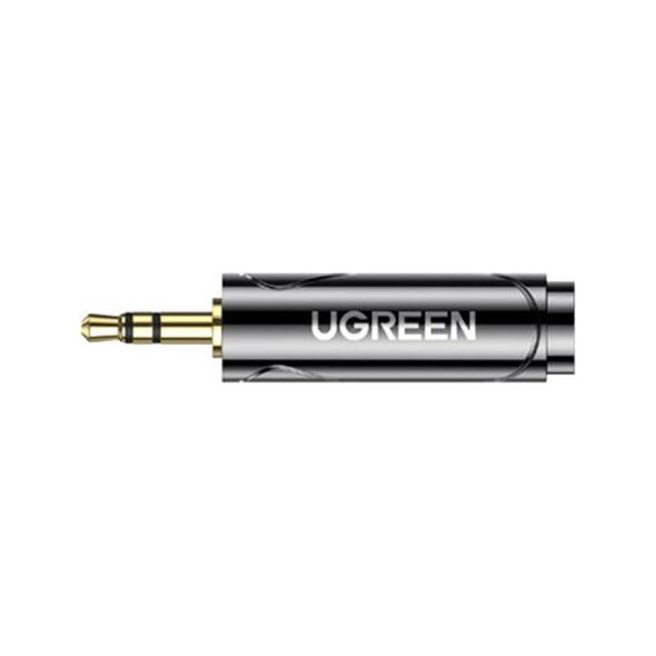 Adapter AV Ugreen Jack 3.5mm - Jack 6.3mm szary (60711)