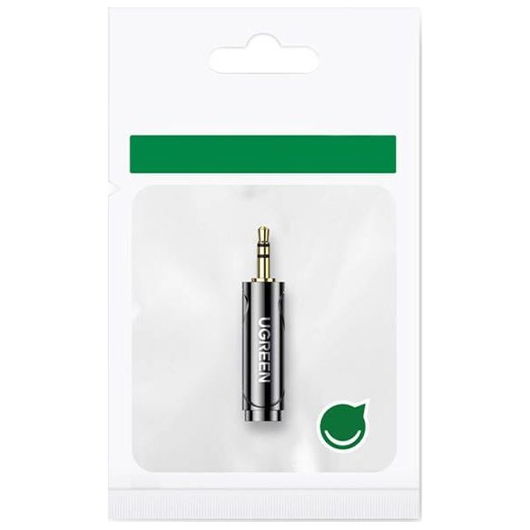 Adapter AV Ugreen Jack 3.5mm - Jack 6.3mm szary (60711)