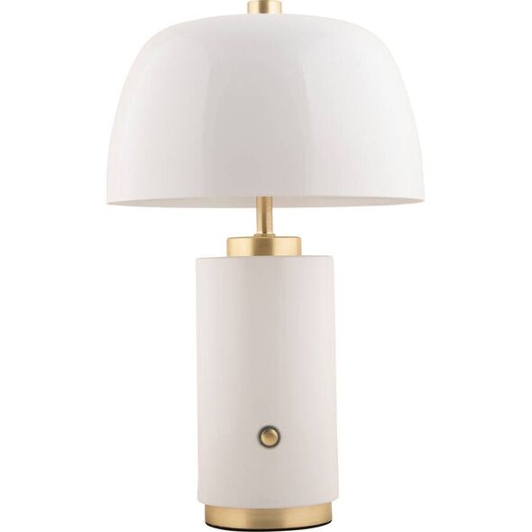 Lampa stołowa Leitmotiv Lampa stołowa grzybek FREYA, bezprzewodowa, Ø 18 cm