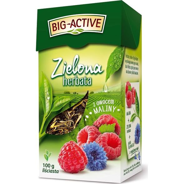 Big Active ΠΡΑΣΙΝΑ ΦΥΛΛΑ ΤΣΑΙ ΜΕ ΒΑΤΟΜΟΥΡΟ BIG-ACTIVE 100G BIO-176 948034 5905548350288