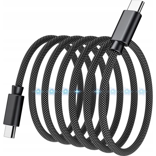 Choetech Kabel Choetech XCC-1052 100W USB-C magnetyczny 1,2m - czarny 14397135 6932112107282