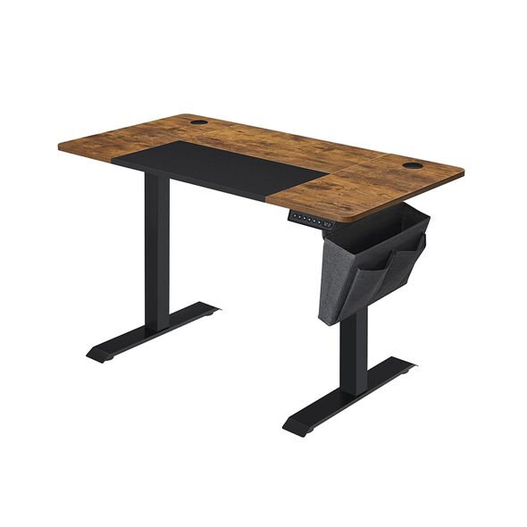 Songmics Ηλεκτρικό Γραφείο Ρυθμιζόμενου Ύψους 120x60x72-120cm Βrown (LSD015X01) (SNGLSD015X01) έως 12 άτοκες Δόσεις