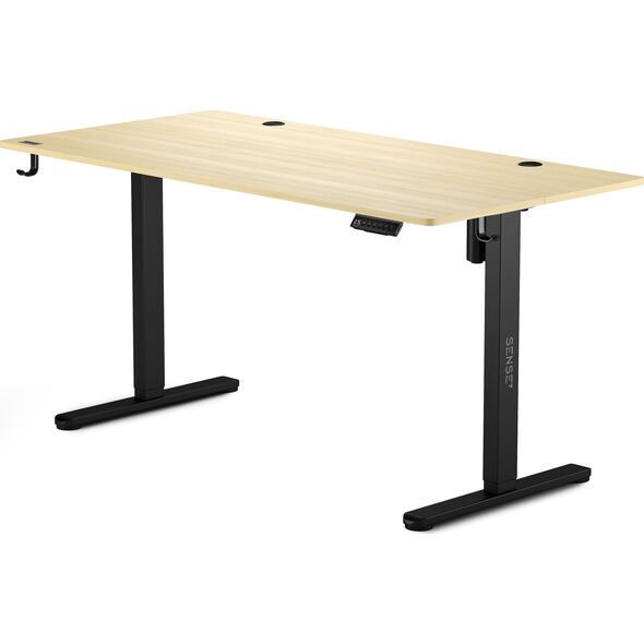 Biurko SENSE7 elektryczne Nojo 140x70 cm Black Pine